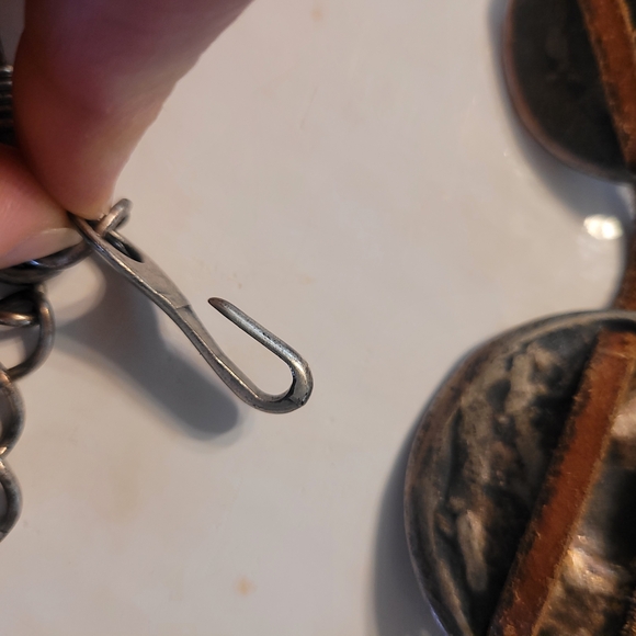 Blue and Brown Turquoise Stone Bracelet - Picture 8 of 14